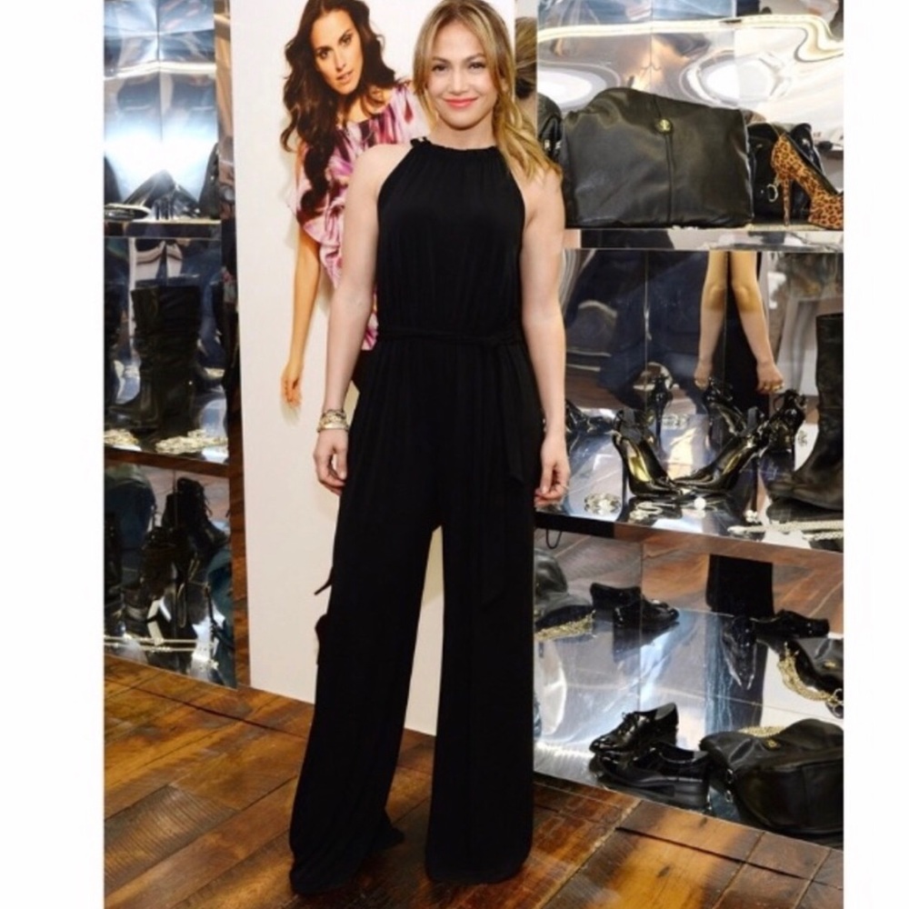 Jennifer Lopez Wide Leg Jumpsuit
